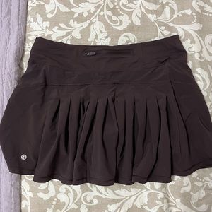 Lululemon brown circuit breaker skirt size 8